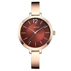 CURREN 9012 Original Women's Girls Sports Waterproof Stainless Steel Quartz Wrist Watch
