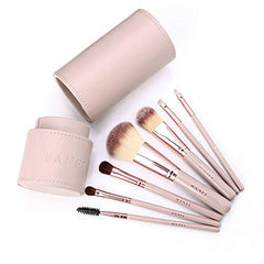 Classical makeup brush for women, soft synthetic hair,beauty 7pcs cosmetic kit makeup brushes sets tools (Brown)