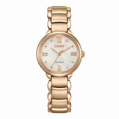 Citizen L Series Eco-Drive Mother of Pearl Dial Ladies Watch EM0929-81Y
