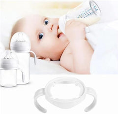 Erweicet 1 Set of 4 White Baby Bottle Handles Compatible for Philips Avent Natural Baby Bottles for Baby