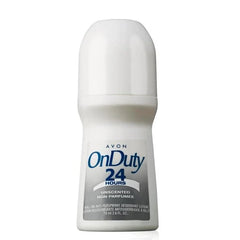 Avon On Duty 24 Hours Unscented Roll-On Anti-Perspirant Deodorant - Bonus Size