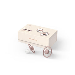 Emulait Baby Pacifier (2 Pack): 0-6 Months - Rose