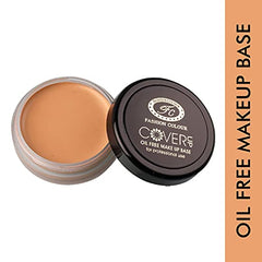 FASHION COLOUR Cover Up Cream Makeup Base Ii Oil Free Make Up Base Hd Coverage Portable Compact, Fills Fine Lines, Smooth Finish