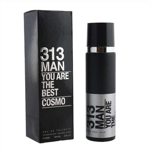 ESTIARA 313 Man You Are The Best By Cosmo Eau De Toilette Natural Spray for Men Black 100ml