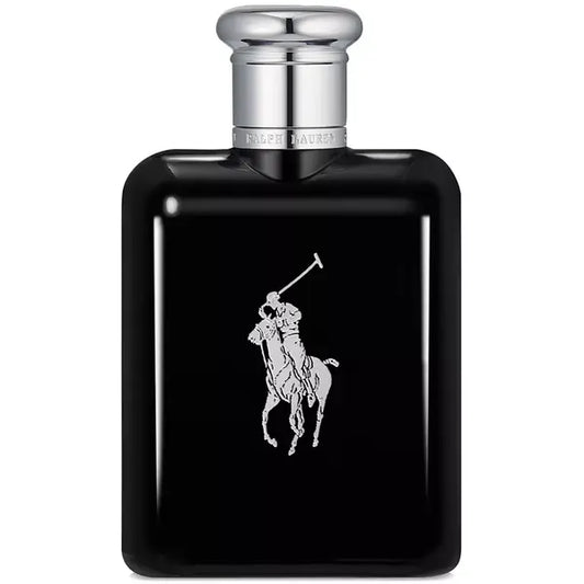 Ralph Lauren Polo Black Men's Eau de Toilette Spray, Luxury Fragrance
