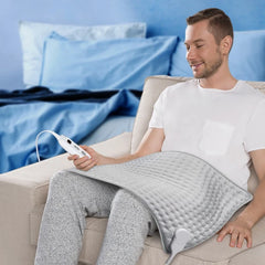 Equate XXL Electric Heating Pad 18" x 33", 6 Heat Settings with Auto Shut off