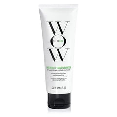 COLOR WOW One Minute Transformation Instant frizz fix Nourishing styling cream smooths, tames + defrizzes on the spot Avocado oil + Omega 3’s hydrate, repair for silkier, smoother texture