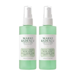 Mario Badescu Facial Spray with Aloe, Cucumber and Green Tea for All Skin Types, Face Mist that Hydrates & Invigorates