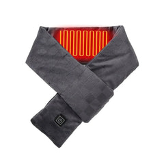 Rbaofujie USB Heated Scarf Rechargeable Neck Heating Pad Neck Warmer Three Temp Setting