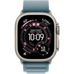 Apple Watch Ultra 3 49MM/S (Cellular) Smart Watch Titanium Case with Alpine Loop - Light Blue