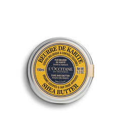 L’Occitane Organic Certified Pure Shea Butter Balm with Vitamin E – Multi-Use Moisturizer for Dry Skin, Hair & Lips, Protective & Deeply Nourishing Skincare