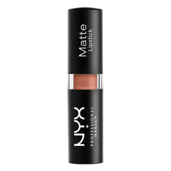 NYX Professional Makeup Matte Lipstick, Bare With Me, 0.16 Ounce