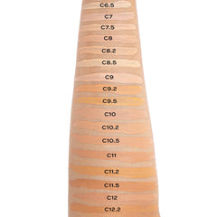 Makeup Revolution Conceal and Define Foundation, Full Coverage & Matte Finish, F4.5 for Light Skin Tones, Vegan & Cruelty-Free, 0.7 Fl Oz