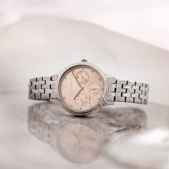 Citizen Womens Quartz Watch, Analog Display And Stainless Steel Strap - Ed8180-52X