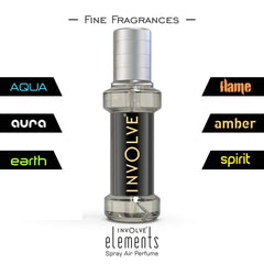 Involve® Elements Aqua Spray Air Perfume - Cool Marine Scent Car Air Freshener IELE01 Car Accessories Interior car perfumes and fresheners