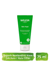 Weleda Bio Skin Food Body Cream, Rich Natural Cosmetics Body Cream for Rough, Dry, and Brittle Skin on Feet, Hands, and Elbows (1 x 75ml)