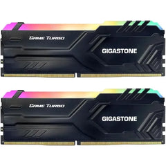 Gigastone Game Turbo 32GB (2x16GB) DDR4 3600MHz High-Performance Desktop RAM - Black