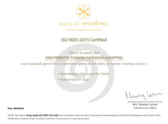 iORA Prebiotic Foaming Facewash with Silicone Brush - Organic Cleanser with Superfoods and Seabuckthorn Extracts, 100 Ml (Pack of 1)