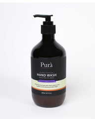 Pura Aromatic Exfoliator Hand Wash A Gently Exfoliating Hand Wash that Cleanses Away Dirt and Leaves Your Hands Moisturized and Smelling Amazing 500ml (Rosemary & Lavender)