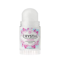 Crystal Essence Mineral Deodorant Stick - Unscented Body Deodorant With 24-Hour Odor Protection, Non-Staining & Non-Sticky, Aluminum Chloride & Paraben Free, 4.25 oz, (2 Pack) (Packaging May Vary)
