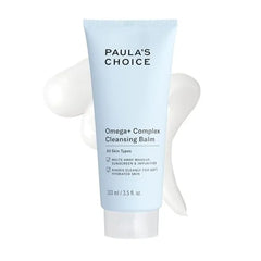 Paula's Choice Omega Complex Cleansing Balm, Double Cleanse Face Wash & Gentle Daily Makeup Remover, Suitable for Dry & Sensitive Skin, Mineral Oil-Free, Fragrance-Free, 3.5 Fl Oz