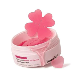 Hanskin Vegan PDRN Hydrogel Eye Patches for Puffy Eyes, Dark Circles & Fine Lines, Korean Under Eye Patches with Pink Lotus PDRN, Collagen, Hyaluronic Acid & Niacinamide, 30 Patches