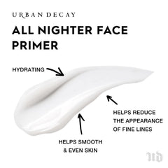 Urban Decay All Nighter Makeup Primer for Face, Even Complexion & Hydration, Up to 8 Hours Foundation Extending Wear, Vegan Formula*, 30ml