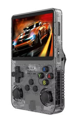R36S Retro 3.5 Inch IPS Screen Handheld Game Console Open Source Linux System 64GB 15000+ Pocket Video Games Player VS RGB20S (Black)