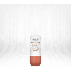 lavera Deo Roll-On NATURAL & STRONG 48+ h - vegan - natural cosmetics - organic ginseng & natural minerals - without aluminum β climate neutral - 48 hours deodorant protection - 50 ml