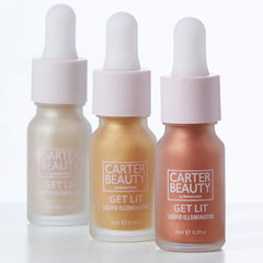 Carter Beauty Get Lit Liquid Illuminator, Gold