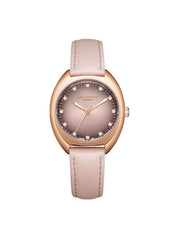 Lee Cooper Women's Watch, Analog Display and Leather Strap - LC07988.418, Pink