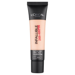 L'Oreal Paris Infallible 24H Matte Foundation - 11 Vanilla (35ml, 3 Pack)