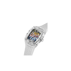 GUESS US Men's Rainbow Ombre Multifunction Watch
