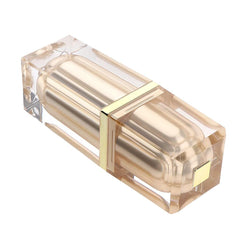 20/40ml Empty Airless Pump Bottle with Lid for Beauty Products Lotion Serum - Golden+Golden, 20ml