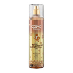 CD COSMO DESIGNS Cosmo Delicious Spicy Gingerbread Cookie Fragrance Mist, Warm Cinnamon Perfumes, Nutmeg & Vanilla Scent, Festive Body Spray, Perfect For Everyday Wear, Long Lasting Perfume For Women & Men - 250ml