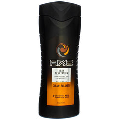 Axe Dark Temptation Revitalizing Shower Gel For Men 16 oz