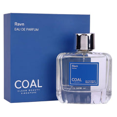 COAL Clean Beauty Luxury Perfume RAVN Homme Eau De Parfum With Notes Whisky, Tobac, Oud, Sandalwood, Cinnamon & Vanilla | Long Lasting Fragrance | Gift for Men | For Him | 100 ml