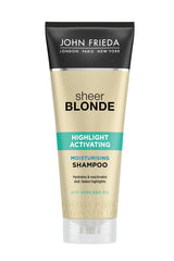 John Frieda Sheer Blonde Highlight Activating Moisturizing Shampoo, 250Ml