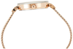 Anne Klein Women's Premium Crystal Accented Mesh Bracelet Watch