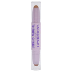 Carter Beauty Throw Shade Duo Contour Stick For Women, Light