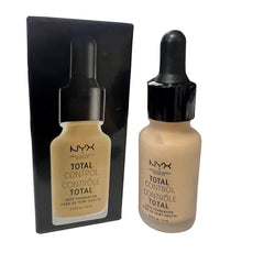 Pack of 2 NYX Total Control Drop Foundation, True Beige # TCDF08