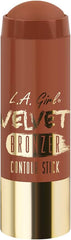 L.A. Girl Velvet Contour Sticks, Bronzer Suede, 0.2 Ounce (Pack of 3)