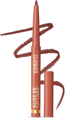 Insight Cosmetics Glide On Lip Liner | One Swipe Smooth Application | Long Lasting Lip Pencil,0.3 gm,16