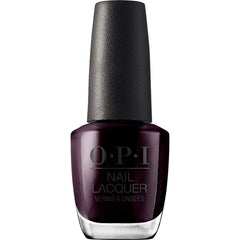 OPI Classic Nail Lacquer, 7 Days Wear, Chip-resistant, High-Shine Color Nail Polish | Black Cherry Chutney, Red, 15ml