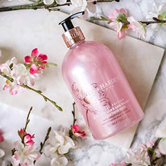 Baylis & Harding Pink Magnolia Luxury Hand Wash with Added Moisturizers, 500 ml | Dermatologically Tested and Paraben Free Handwash