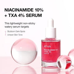 ANUA NIACINAMIDE10% + TXA 4% DARK SPOT REMOVING SERUM - 30mL