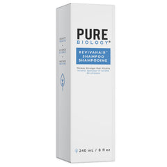 Pure Biology Premium Hair Growth Shampoo with Biotin, Keratin, Vitamins B + E, Natural DHT Blockers & Breakthrough Anti Hair Loss Complex Treatment of Thinning, Damaged Hair for Men & Women