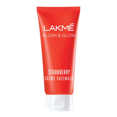 Lakme Blush & Glow Strawberry Face Wash Cream, 100g