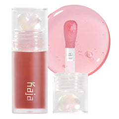 Kaja Juicy Glass Lip Oil - Plum Paloma - Clear Tint Gloss Plumper - Hydrating Lightweight Shine with Vitamin Tree Fruit Oil, Vegan Cruelty-Free