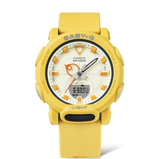 Casio Baby-G Women's Watch - Yellow / White